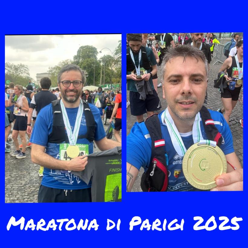 Amatori Podismo Benevento alla Maratona di Parigi, San Benedetto del Tronto e Roma
