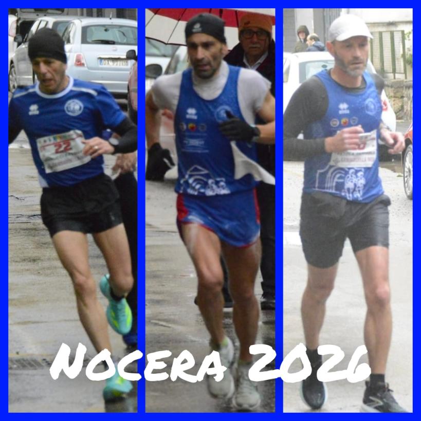 Amatori Podismo Benevento nella top ten delle migliori squadre al traguardo della Nuceria Paganorum Half Marathon