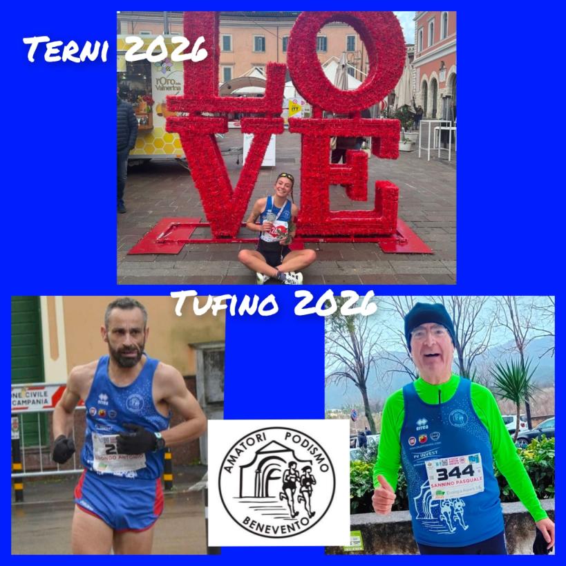 Anche Domenica 15 Febbraio Amatori Podismo Benevento presente sui campi di gara