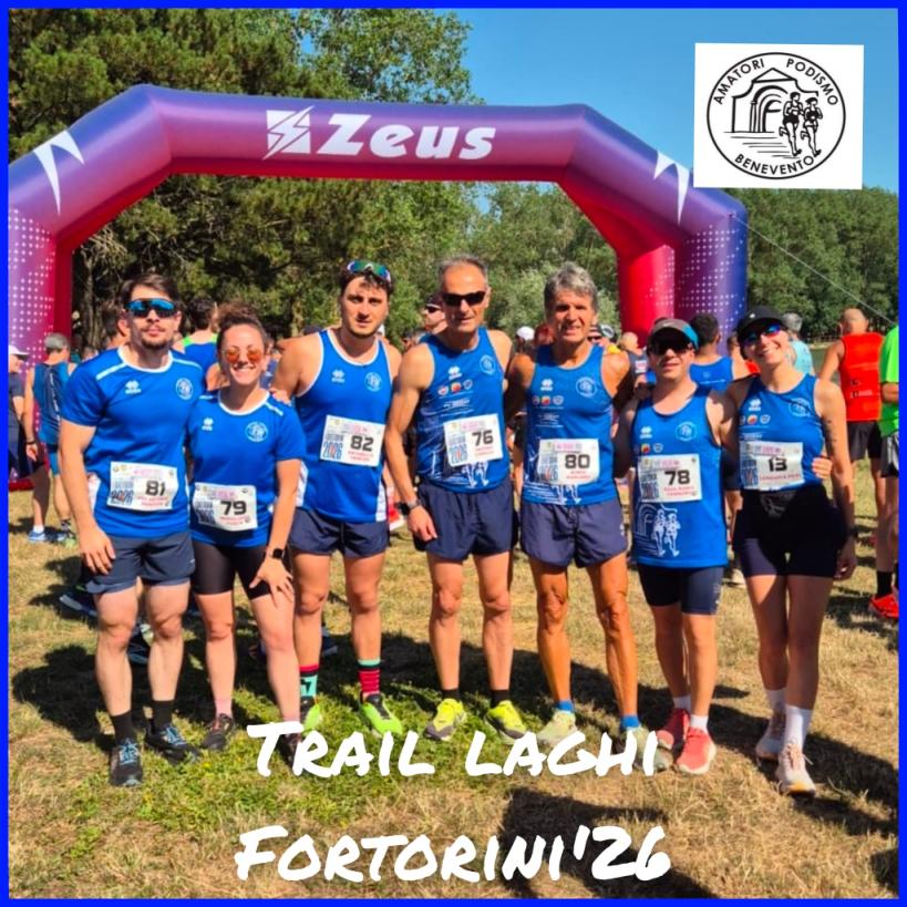 Amatori Podismo Benevento protagonista sabato 11 Luglio alla seconda edizione del Trail dei Laghi Fortorini