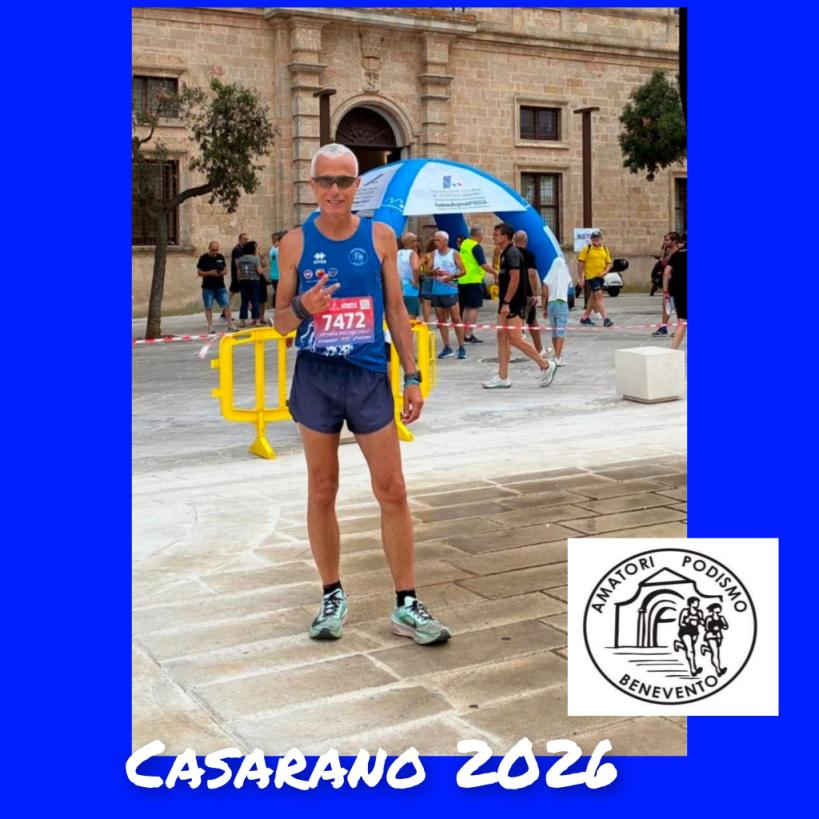 Amatori Podismo Benevento presente domenica 26 Luglio alla seconda edizione della Casarun